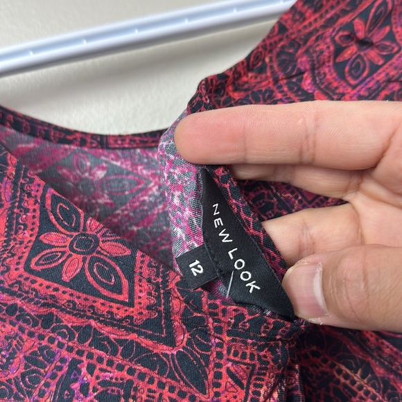 New Look Crystal Aztec Crochet Dress sz 12 fits small to medium - Picture 3 of 7